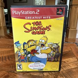 The Simpsons Game Greatest Hits PlayStation 2 PS2 