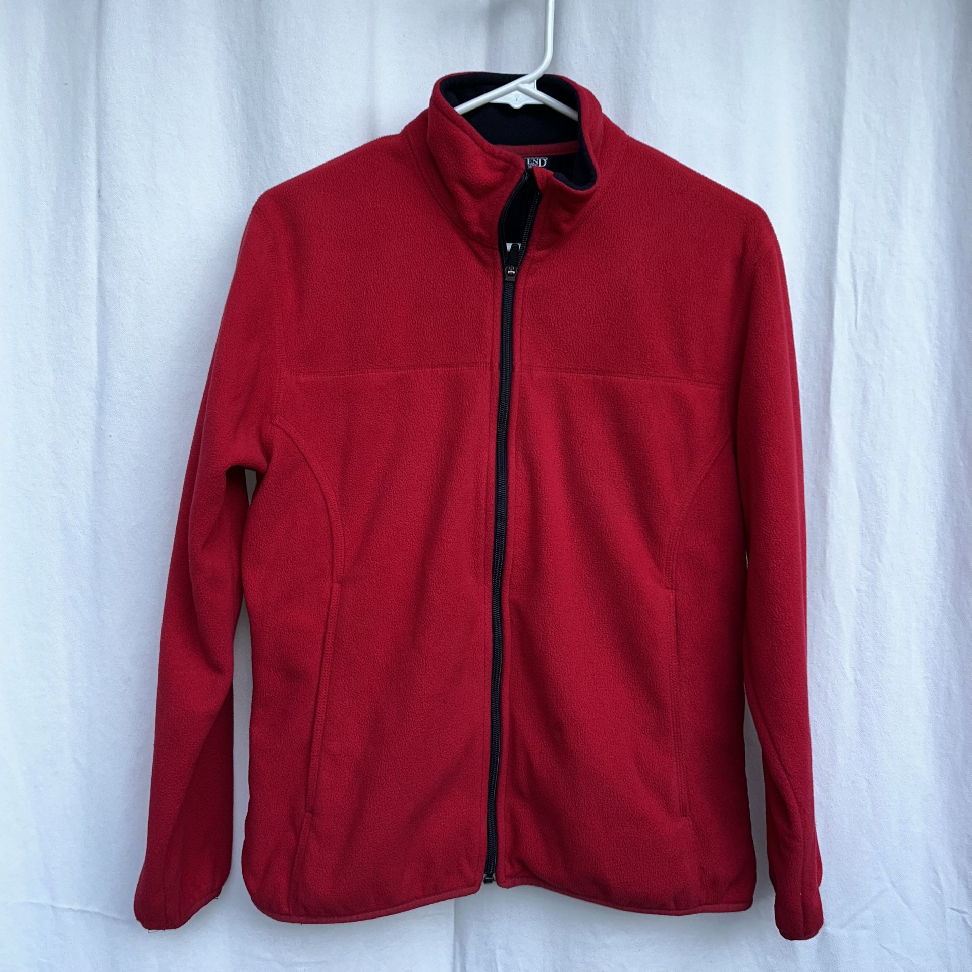 Lands End, Fleece Jacket, Size Small