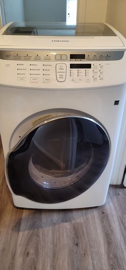 GAS Samsung FlexDry  Top and Bottom  2 in 1 Gas Dryer!
