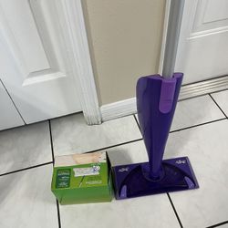 To clean, you only need the bottle of product that comes with a box of new wipes.