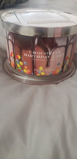Homeworkx Chocolate Birthday  Candle