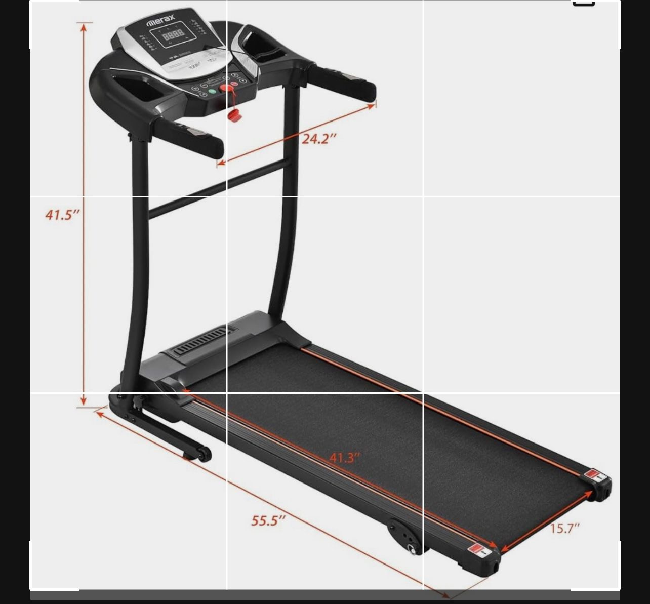 Electric Folding Treadmill