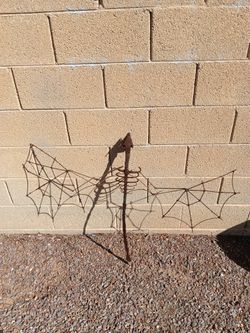 Rusty Metal Yard Art