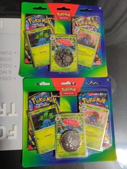 Pokemon 3 promo blister packs