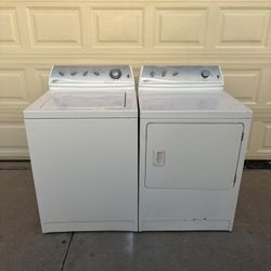 Washer and Dryer 