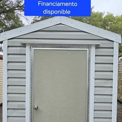 shed casita de patio 6x8, delivery included 