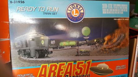 Area 51 train set