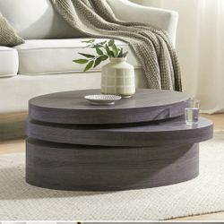 MODERNESQUE ROTATING COFFEE TABLE 
