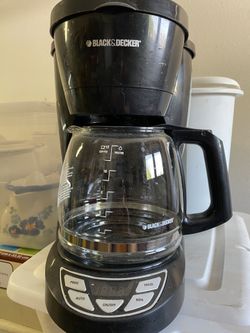 Black and decker 12 cup coffee maker