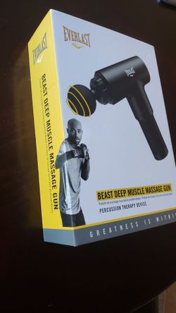 NEW Everlast Beast Deep Muscle Massage Gun