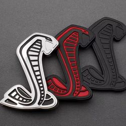 Shelby Cobra Snake Emblem Badge grille or fender see 12  pics 4 more accessories Sold Sep. SHIPPING AVAILABLE