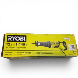 Ryobi RJ186V 12 Amp Variable Speed Reciprocating Saw