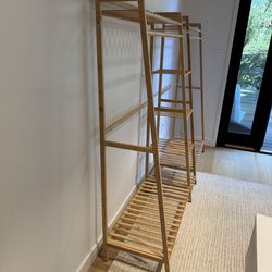 Bamboo garment Rack