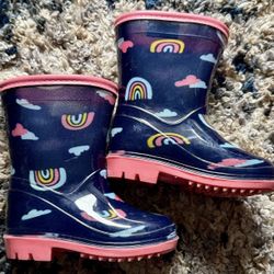 Toddler Girl's Rain Boots.