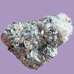 Mica With Quartz Specimen. Rocks Minerals Crystals Gemstones