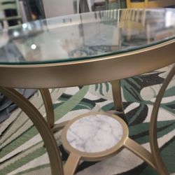 Glass End Tables 