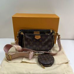 Louis Vuitton shoulder bag, brown