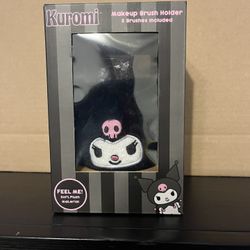 Hello Kitty Kuromi Plush Makeup Brush Holder
