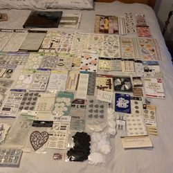 Wedding Stickers & Scrapbooking Supplies 150+items