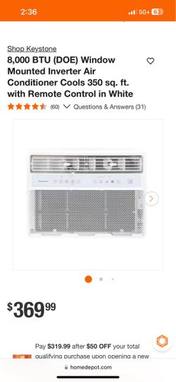 Keystone INVERTER AC  8000 btu - KSTAW081WA