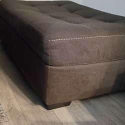 Gray Ottoman 