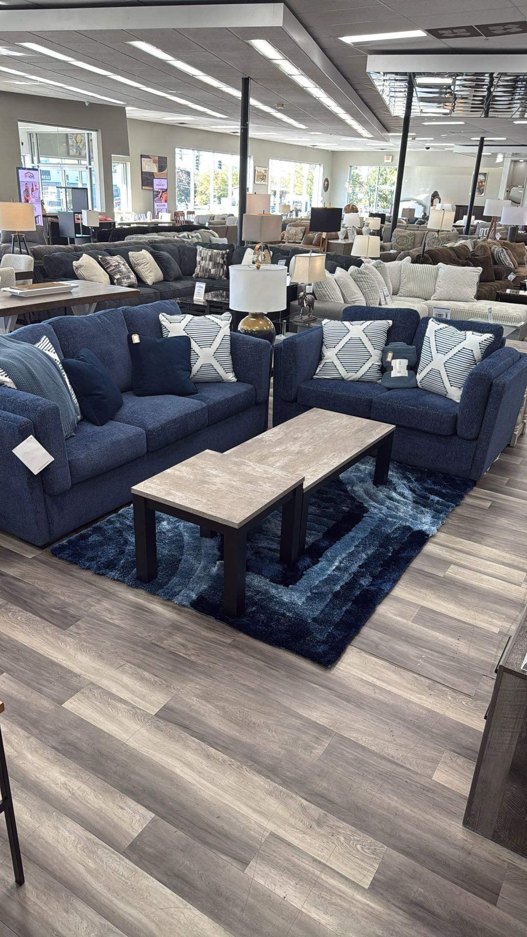 Evansley Sofa And Loveseat