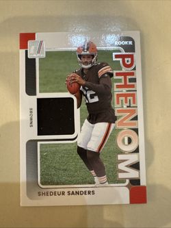 2025 Donruss Shedeur Sanders Rookie Phenom Browns