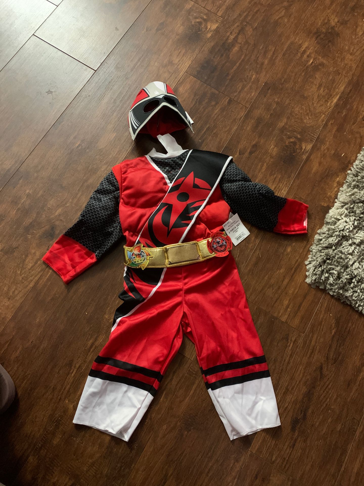 Red Power Ranger costume