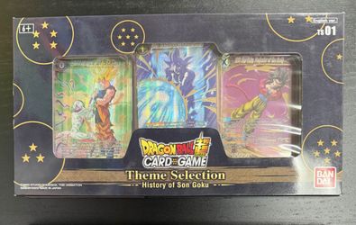Dragon Ball Super TCG - History of Son Goku Theme Selection (TS01) - Sealed
