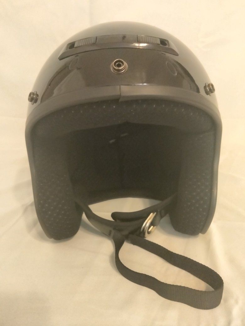 Vintage Black Helmet By Arthur Fulmer AF 35