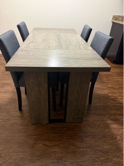 Dinning table and chairs