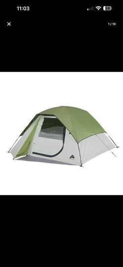 Ozark Trail, 4-person Clip and Camp Dome Tent, 8' x 8.5' x 50", 8.47 lbs