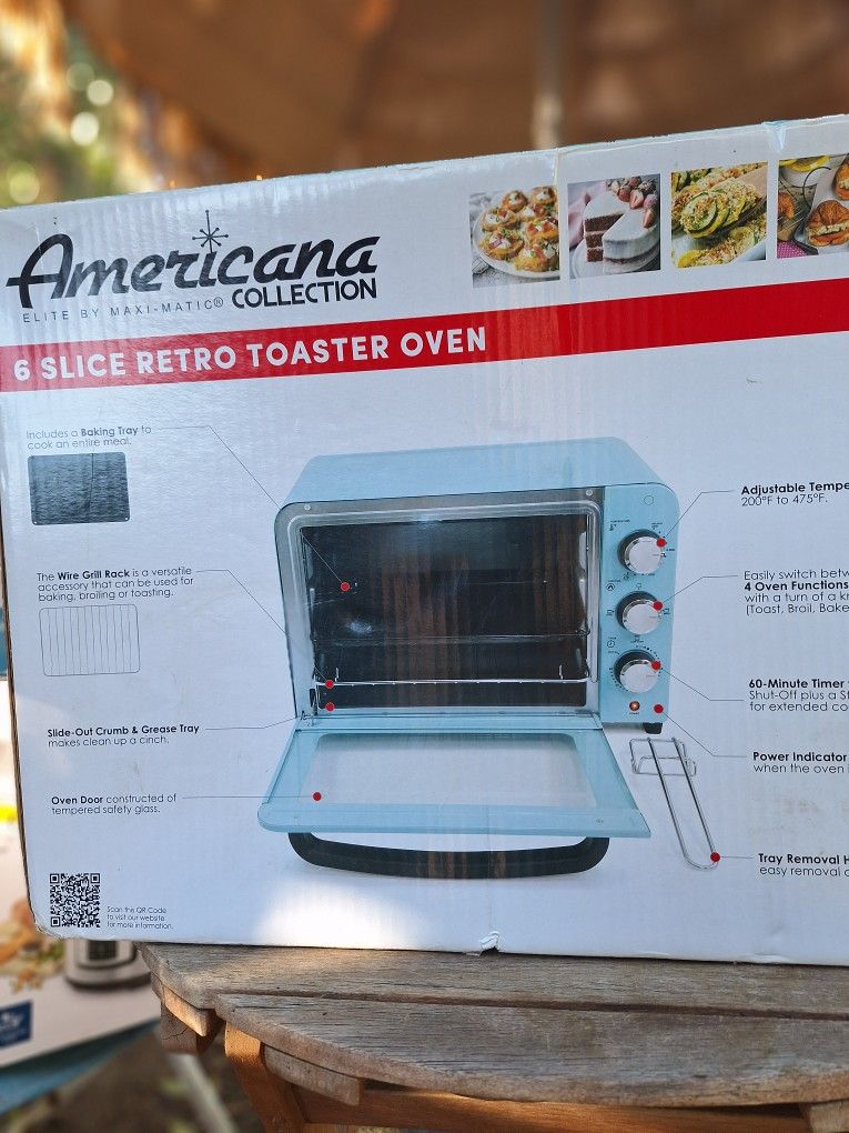 Toaster Oven Americana Collection 