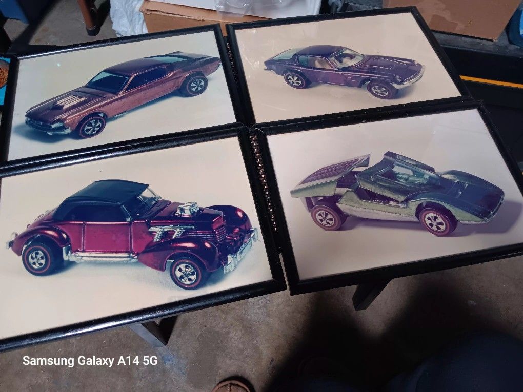 Photos Of 4 Vintage Cars