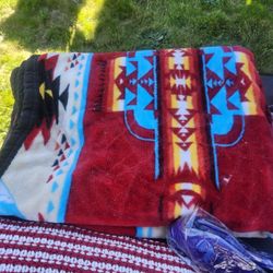 Nice Native American Blanket. SOFT!
