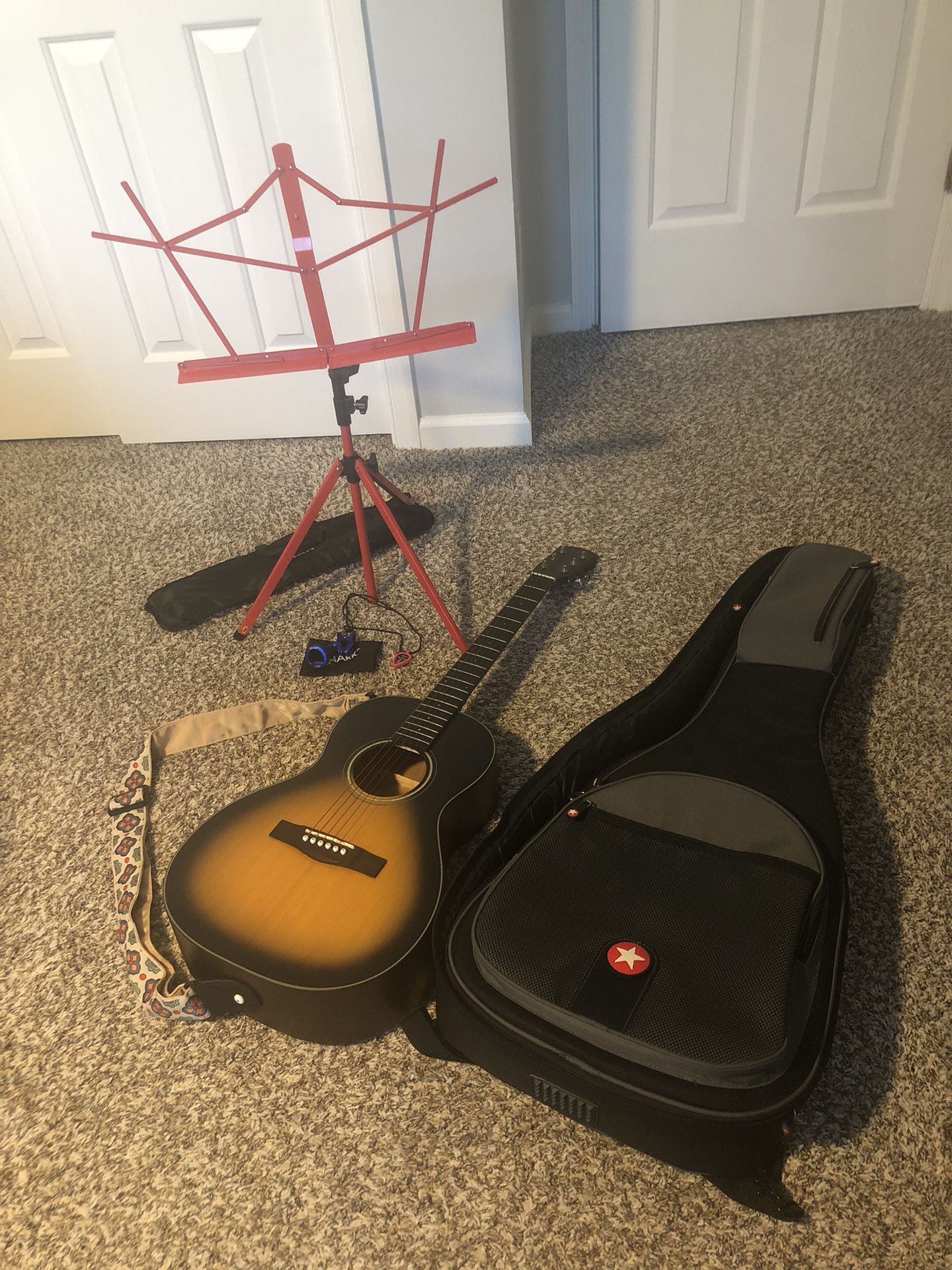 Children’s Guitar fender acoustic CP-100 Parlor VSB