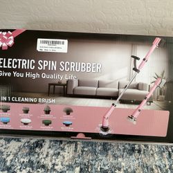 Holiday Gift Idea! Pink Electric Spin Scrubber 