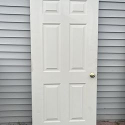 36" X 80" Steel Entry Door