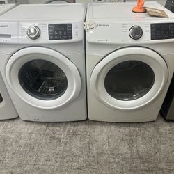 Samsung Washer And Gas Dryer Set