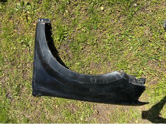Black 08-12 Front Drivers Fender