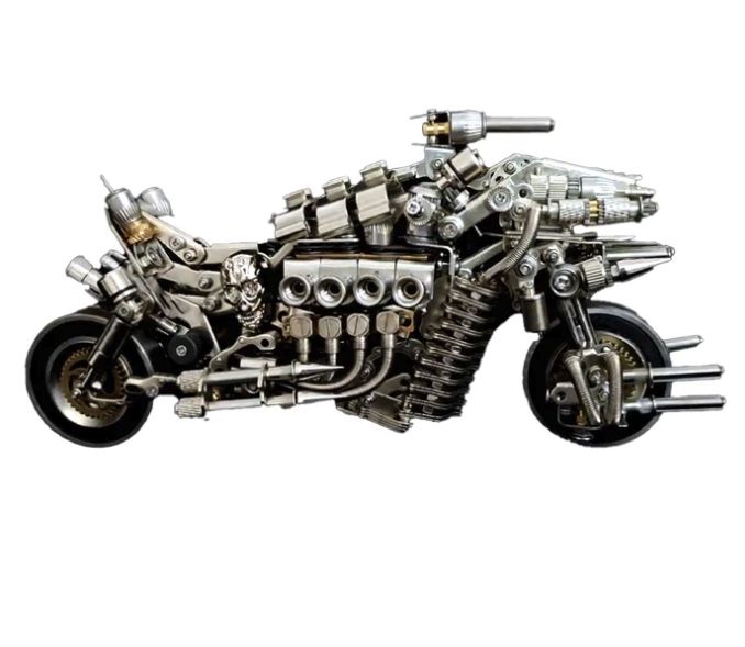 3D Metal Motorcycle Model Kit