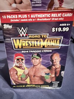 Topps Wrestle Mania Trading Cards