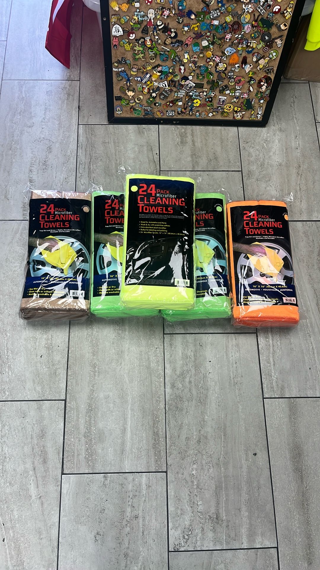 24 Pack Microfiber Towel’s 12$ Each