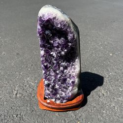 Amethyst Cluster Crystal Fengshui Purple Giode Beautiful Rock Stone