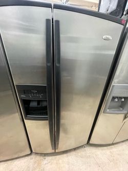 ✨ Stainless Steel Side-by-Side Refrigerator ✨
