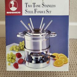 Stainless Steel Fondue Set