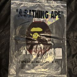 BAPE Water Print Ape Head Relaxed Fit Tee 