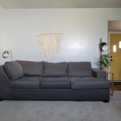 Dark Gray Couch COZY!!