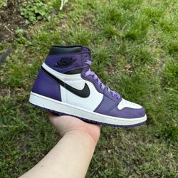 Jordan 1 High Court Purple