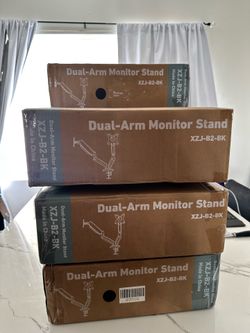 Dual-Arm Monitor stand